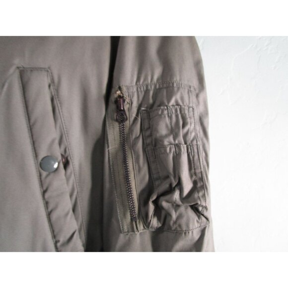 Vintage USAF Extreme Cold Weather Flying Jacket N-3BFur Lined Snorkel Hood GUC X - Picture 11 of 16